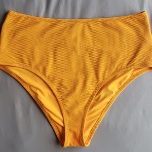 High Waist Cheeky Swim Bottom